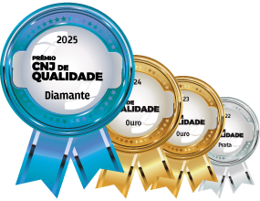 Selo DIAMANTE Prêmio CNJ de Qualidade 2025